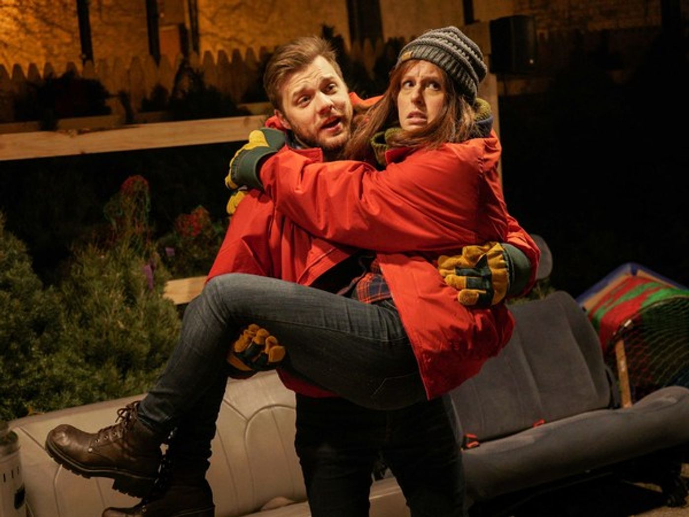 Photo Flash: PINE Gets United States Premiere in An Actual Christmas Tree Lot Photo Flash: PINE Gets United States Premiere in An Actual Christmas Tree Lot Image