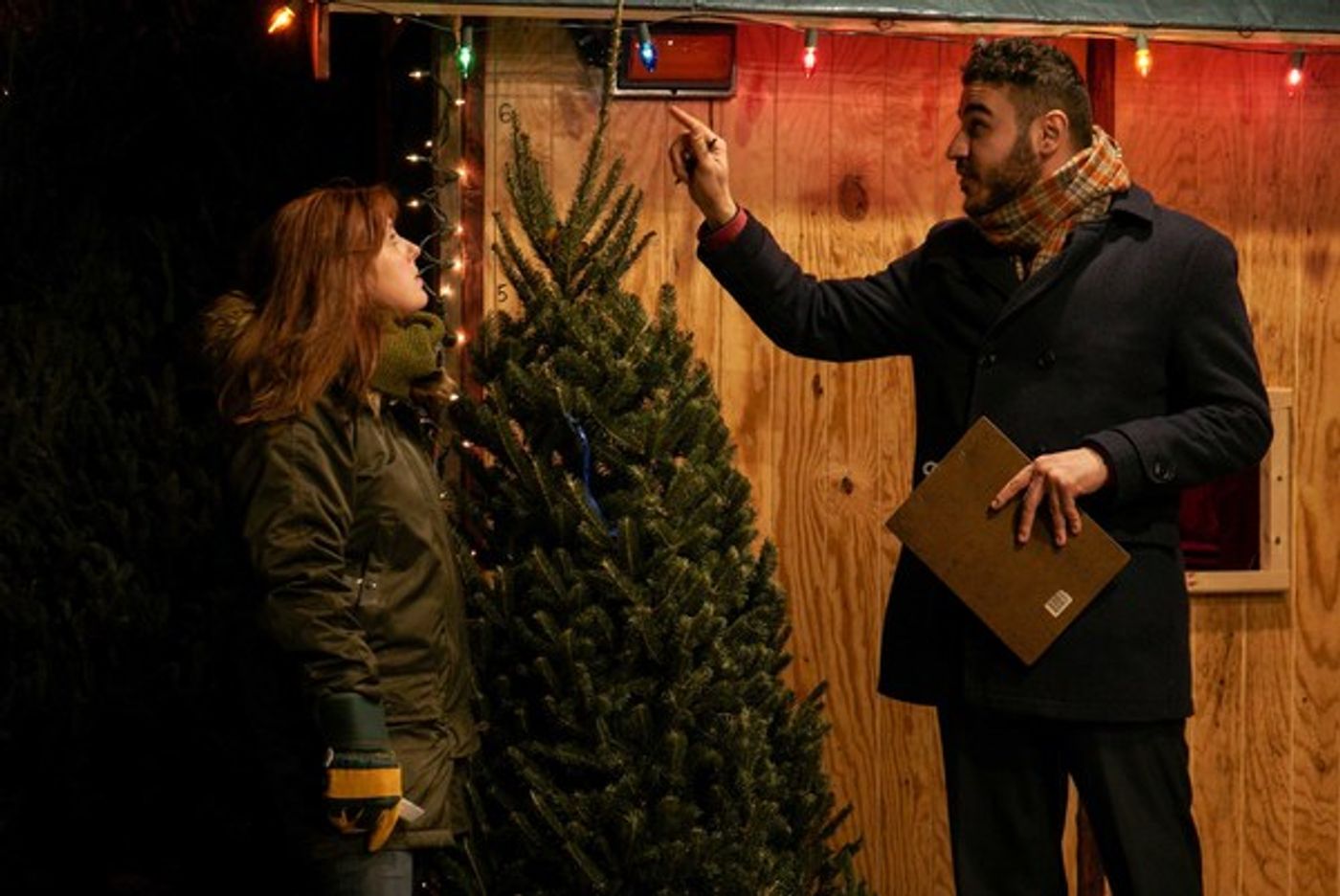 Photo Flash: PINE Gets United States Premiere in An Actual Christmas Tree Lot Photo Flash: PINE Gets United States Premiere in An Actual Christmas Tree Lot Image