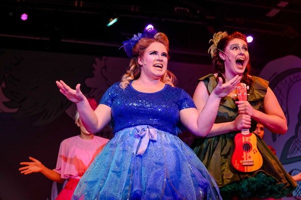 Mayzie (Samantha Lobberegt) & Gertrude (Brittany Griffins) Photo