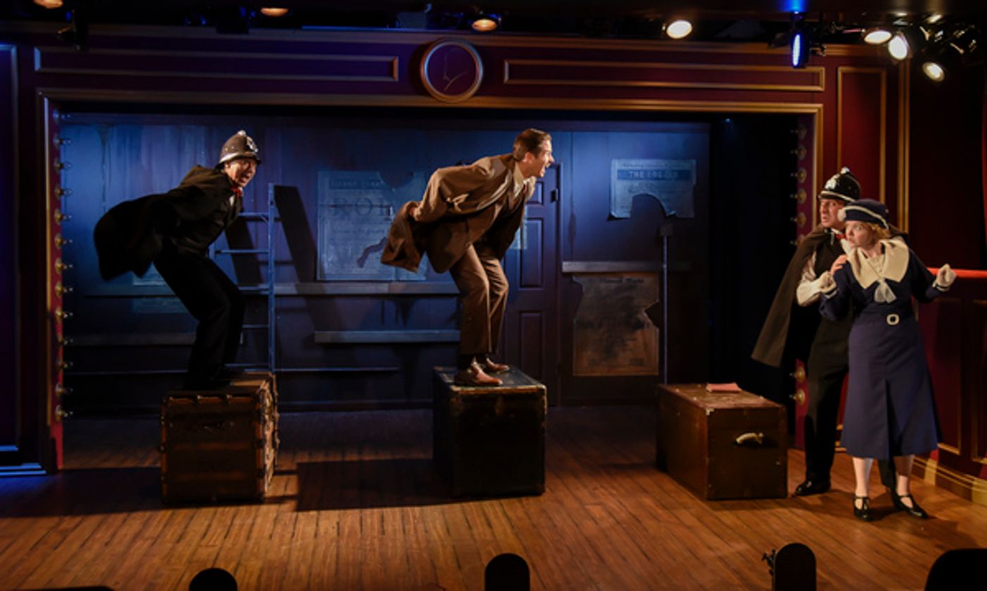 Photo Flash: It's Hitchcock for the Holidays at Mile Square Theatre with THE 39 STEPS  Image