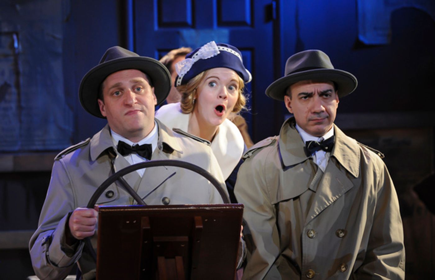Photo Flash: It's Hitchcock for the Holidays at Mile Square Theatre with THE 39 STEPS  Image