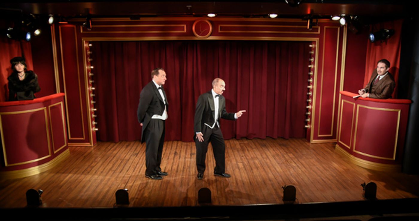 Photo Flash: It's Hitchcock for the Holidays at Mile Square Theatre with THE 39 STEPS  Image