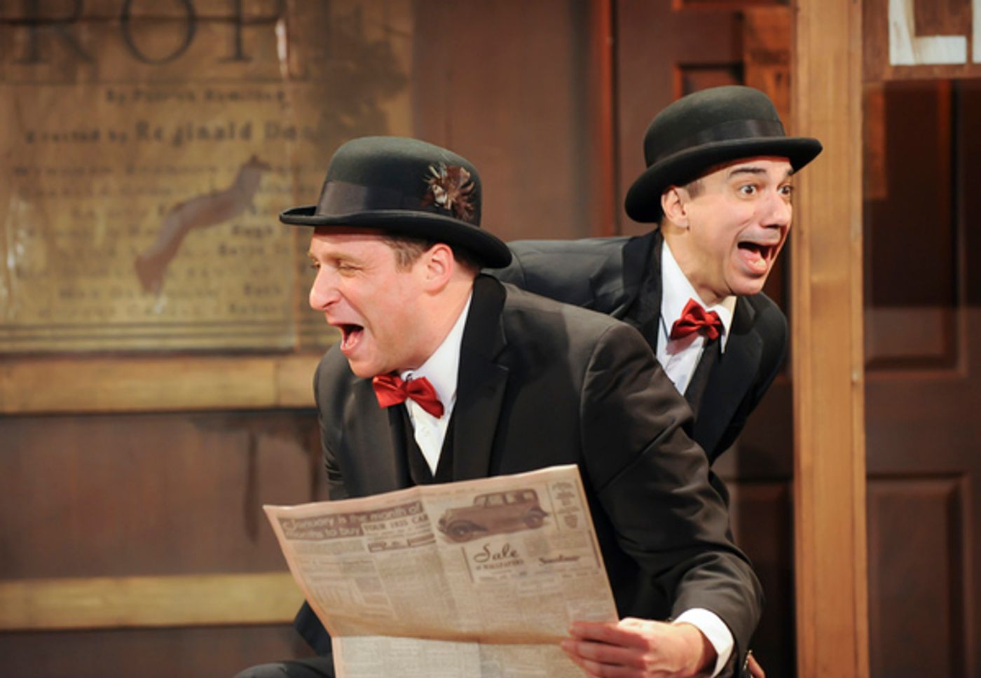 Photo Flash: It's Hitchcock for the Holidays at Mile Square Theatre with THE 39 STEPS  Image