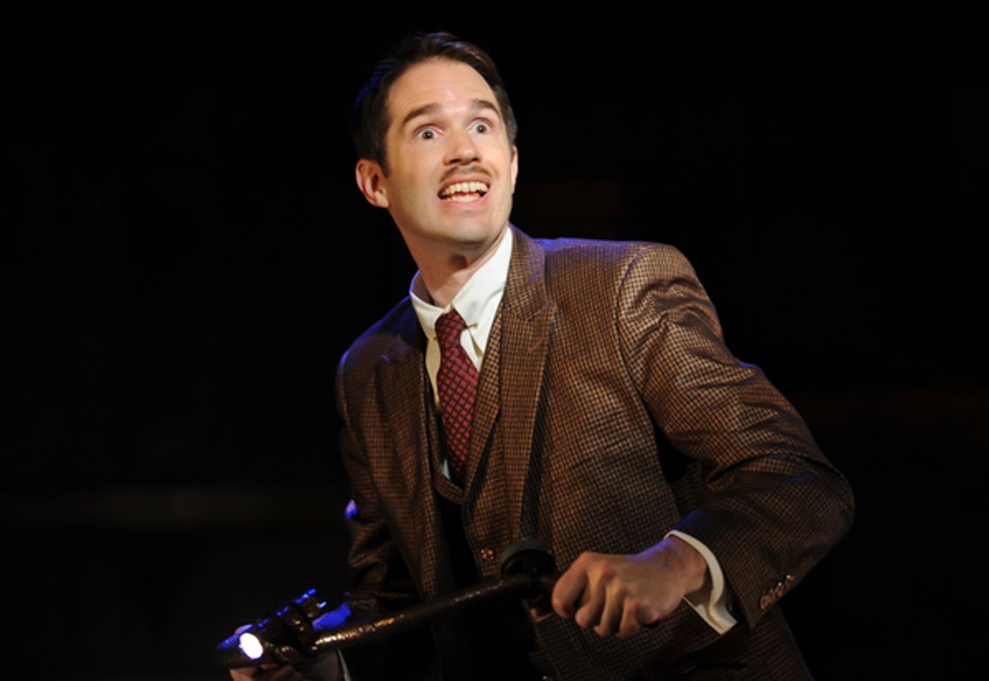 Photo Flash: It's Hitchcock for the Holidays at Mile Square Theatre with THE 39 STEPS  Image
