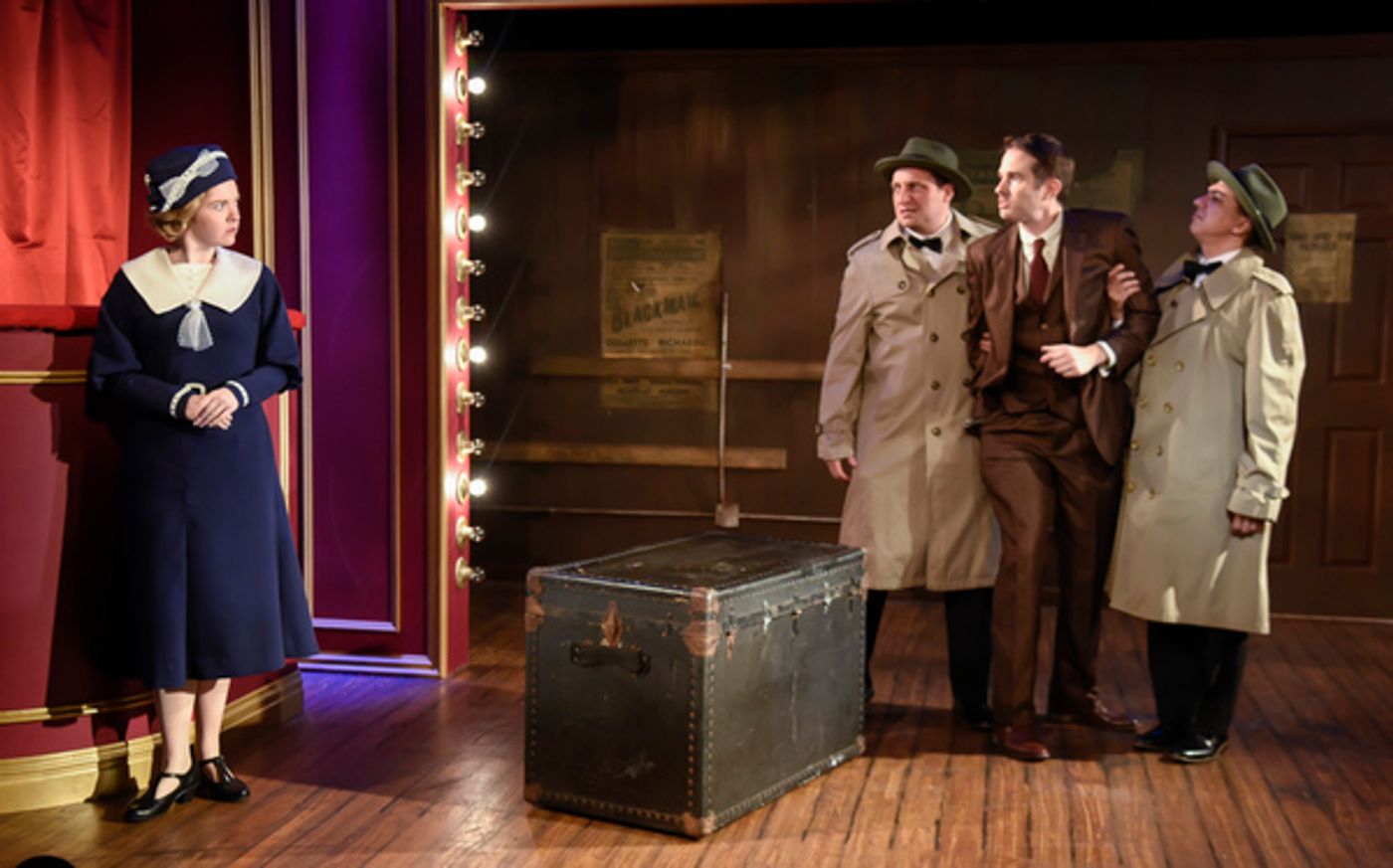 Photo Flash: It's Hitchcock for the Holidays at Mile Square Theatre with THE 39 STEPS  Image