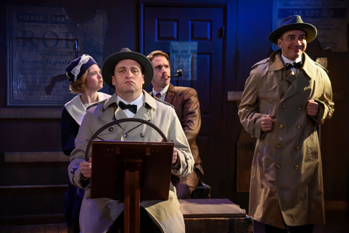Photo Flash: It's Hitchcock for the Holidays at Mile Square Theatre with THE 39 STEPS  Image