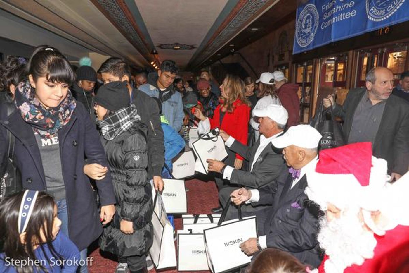 Photo Coverage: The Friars, A Yiddish Theatre, and City Village Cinema Bring Christmas Cheer to NYC Kids  Image