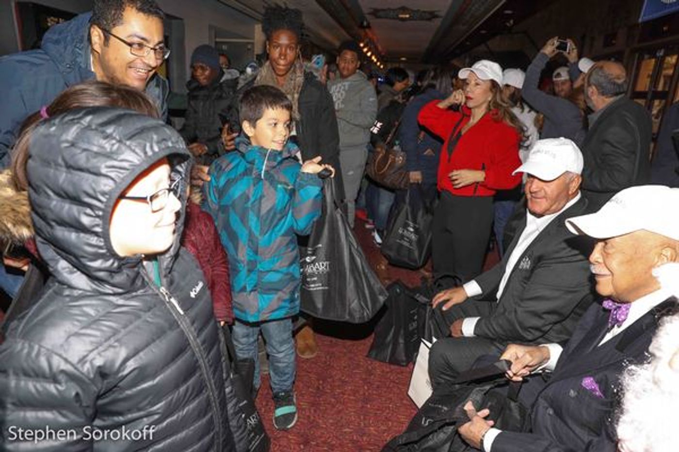 Photo Coverage: The Friars, A Yiddish Theatre, and City Village Cinema Bring Christmas Cheer to NYC Kids  Image