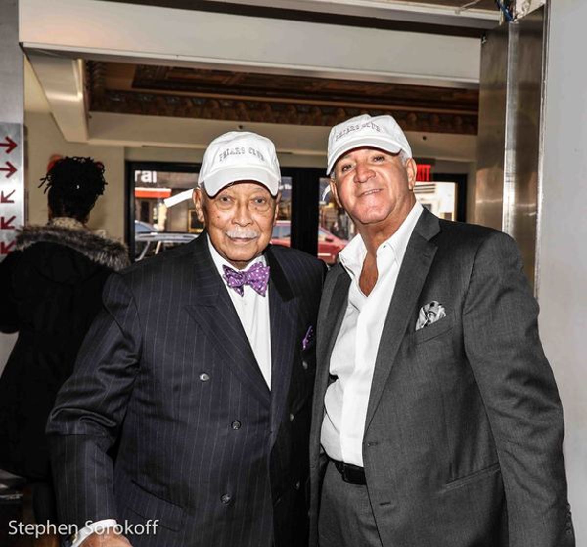 Former Mayor, Friar David Dinkins & Rinaldo Nistico at 