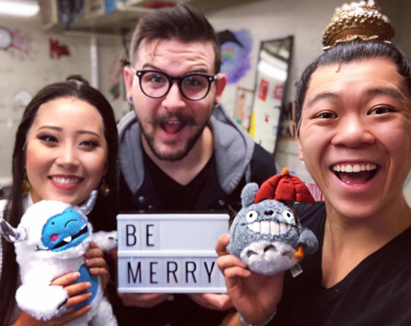 Photo Flash: WICKED Takes a Repose on a Two Show Day and More Saturday Intermission Pics! Photo Flash: WICKED Takes a Repose on a Two Show Day and More Saturday Intermission Pics! Image