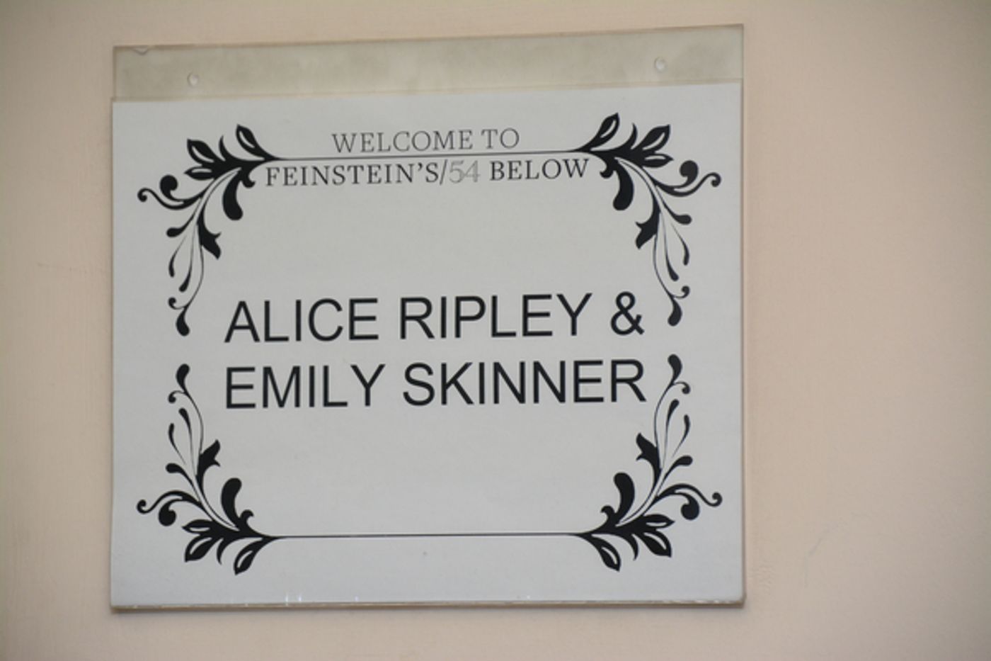 Photo Coverage: Alice Ripley & Emily Skinner: UNNATACHED! at Feinstein's/54 Below Photo Coverage: Alice Ripley & Emily Skinner: UNNATACHED! at Feinstein's/54 Below Image