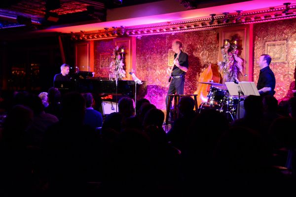 John Fischer (Music Director and Piano), Brian Hamm (Bass) and Michael Croiter (Drums Photo