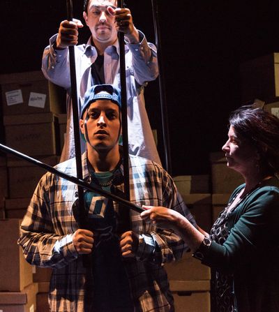 Camilo Almonacid (top), Manny UreÃ±a (center), Emily Joy Weiner (right) Photo