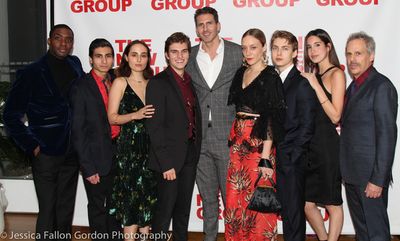Jason Ziegler, Sepideh Ebrahim, and the cast of Downtown Race Riot Photo