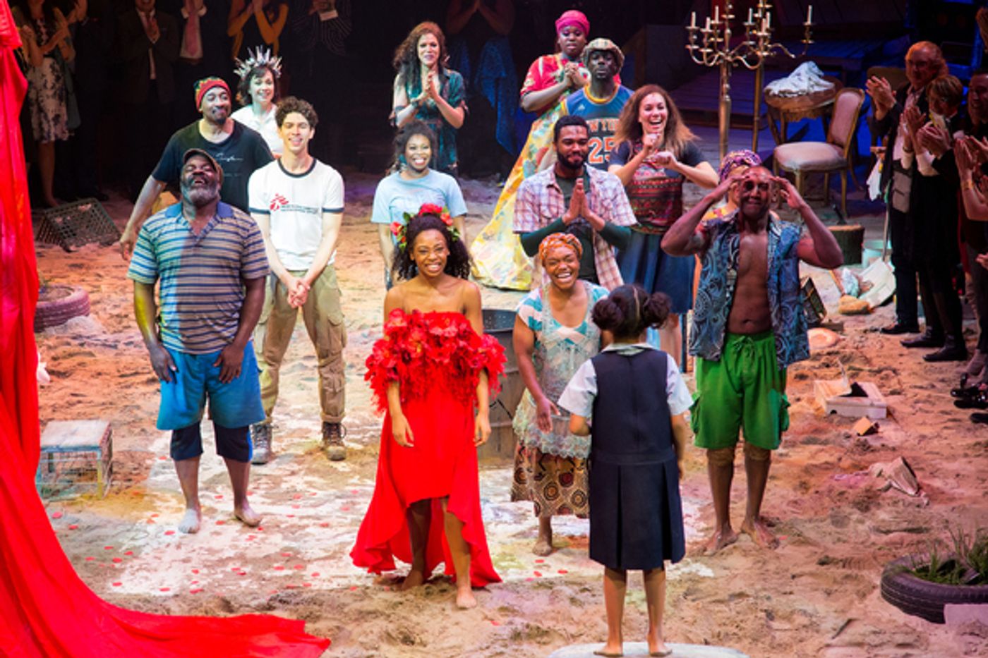Photo Coverage: They Dance! ONCE ON THIS ISLAND Takes Opening Night Bows Photo Coverage: They Dance! ONCE ON THIS ISLAND Takes Opening Night Bows Image
