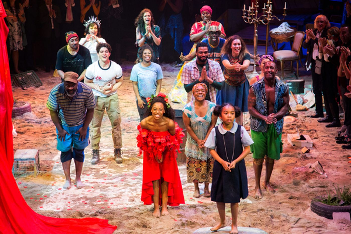Photo Coverage: They Dance! ONCE ON THIS ISLAND Takes Opening Night Bows Photo Coverage: They Dance! ONCE ON THIS ISLAND Takes Opening Night Bows Image
