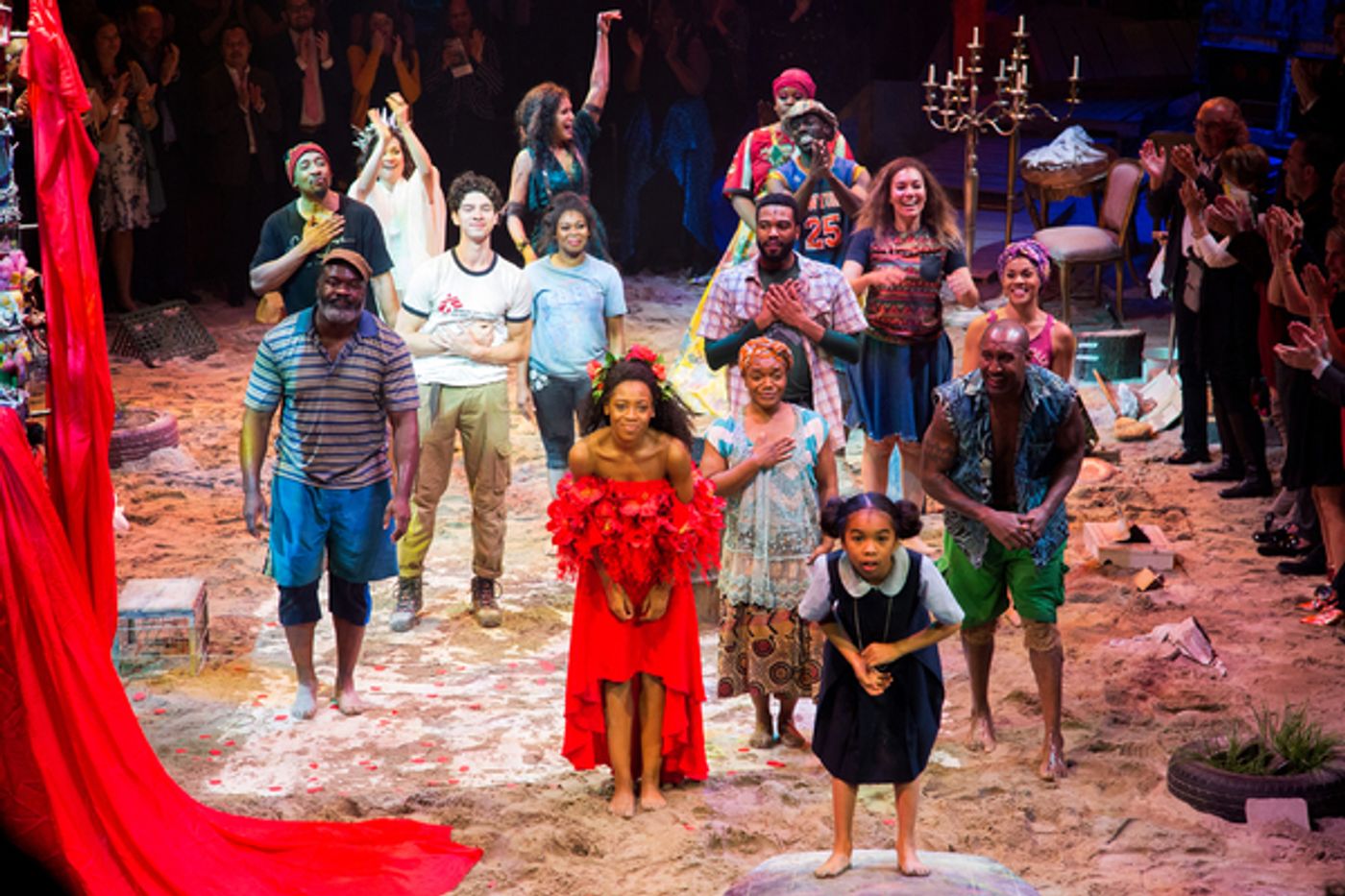 Photo Coverage: They Dance! ONCE ON THIS ISLAND Takes Opening Night Bows Photo Coverage: They Dance! ONCE ON THIS ISLAND Takes Opening Night Bows Image