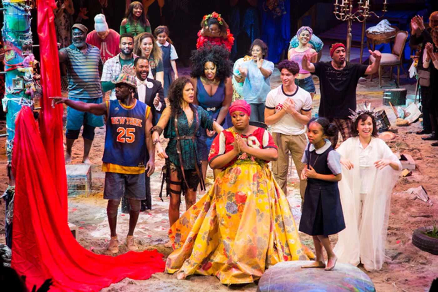 Photo Coverage: They Dance! ONCE ON THIS ISLAND Takes Opening Night Bows Photo Coverage: They Dance! ONCE ON THIS ISLAND Takes Opening Night Bows Image