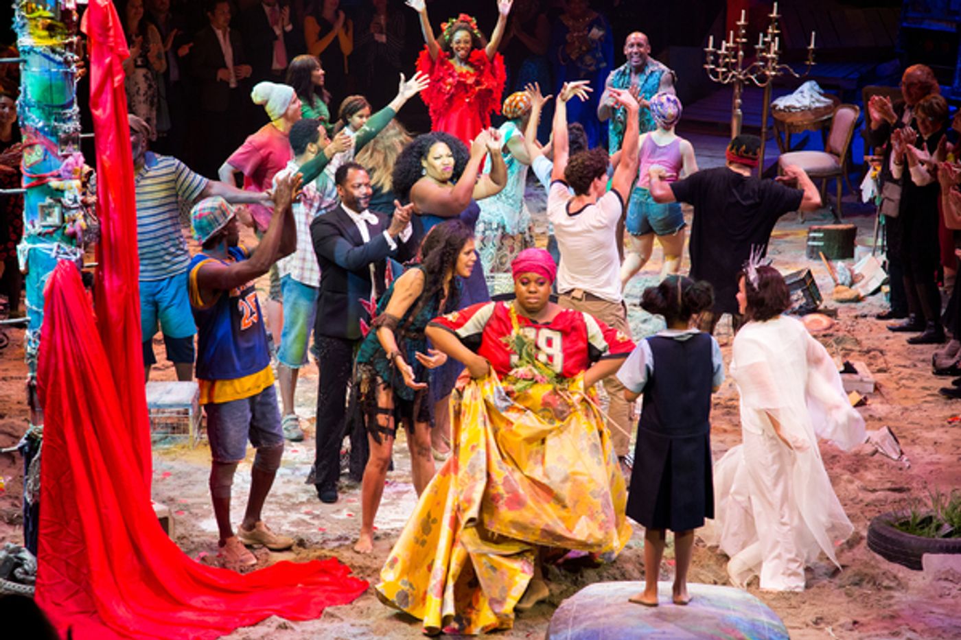Photo Coverage: They Dance! ONCE ON THIS ISLAND Takes Opening Night Bows Photo Coverage: They Dance! ONCE ON THIS ISLAND Takes Opening Night Bows Image