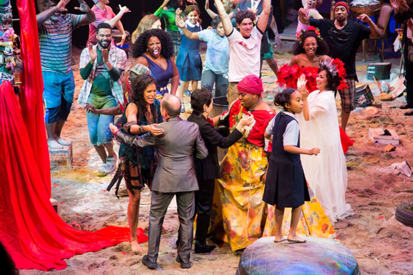 Photo Coverage: They Dance! ONCE ON THIS ISLAND Takes Opening Night Bows Photo Coverage: They Dance! ONCE ON THIS ISLAND Takes Opening Night Bows Image