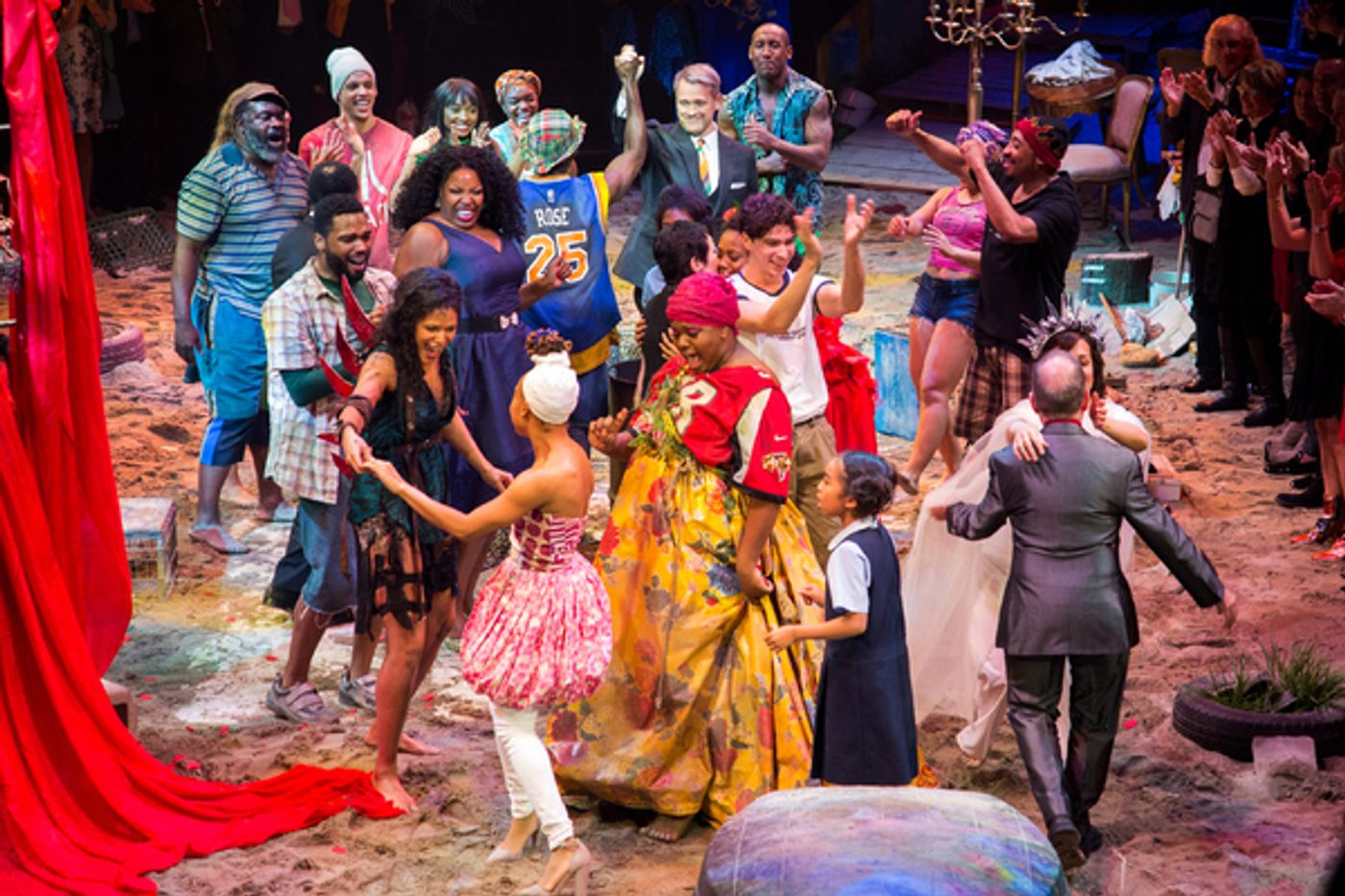 Photo Coverage: They Dance! ONCE ON THIS ISLAND Takes Opening Night Bows Photo Coverage: They Dance! ONCE ON THIS ISLAND Takes Opening Night Bows Image