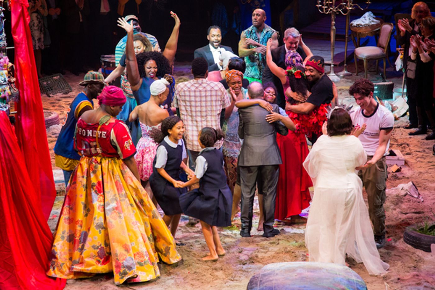 Photo Coverage: They Dance! ONCE ON THIS ISLAND Takes Opening Night Bows Photo Coverage: They Dance! ONCE ON THIS ISLAND Takes Opening Night Bows Image