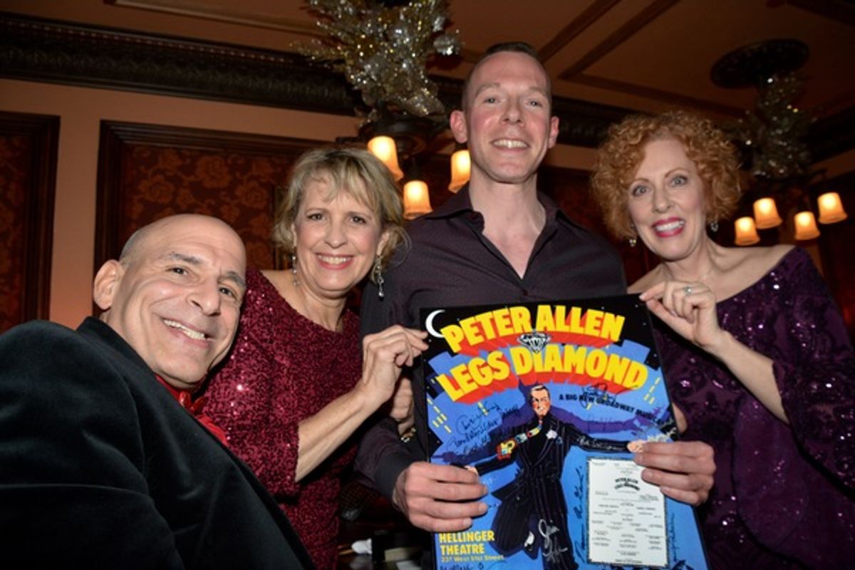 Jonathan Cerullo, Carol Ann Baxter, Ruth Gottschall and Auction Winner at 