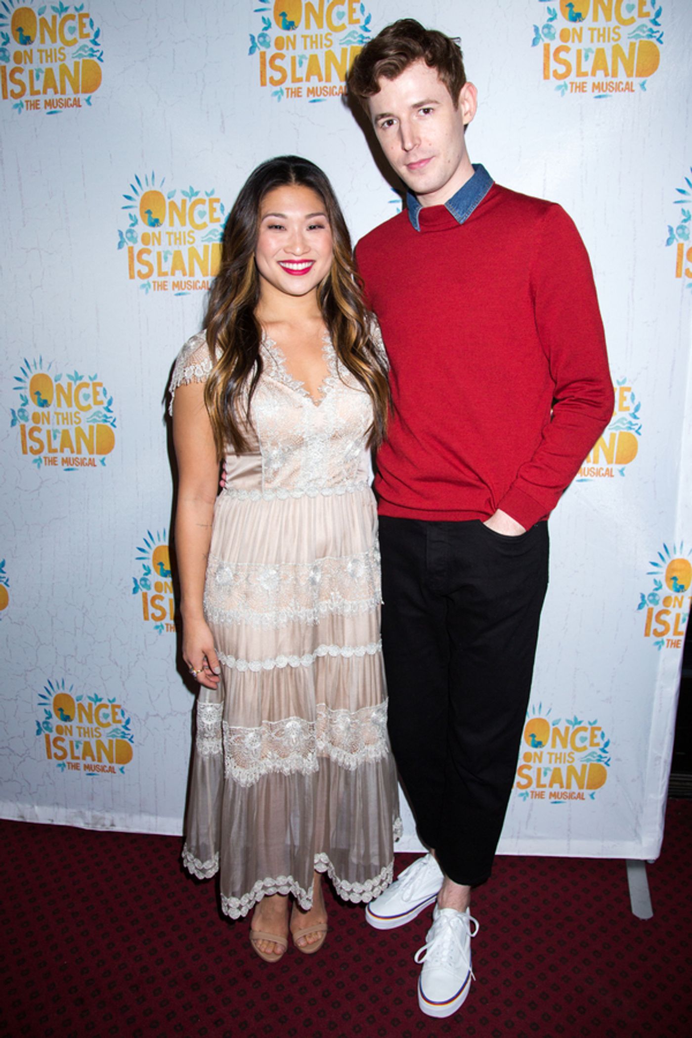 Photo Coverage: On the Opening Night Red Carpet for ONCE ON THIS ISLAND!  Image