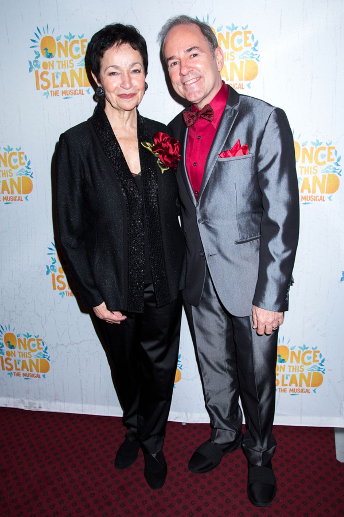 Lynn Ahrens, Stephen Flaherty at 