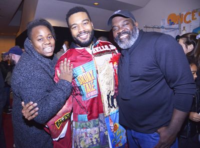 Alex Newell, Grasan Kingsberry and Phillip Boykin Photo