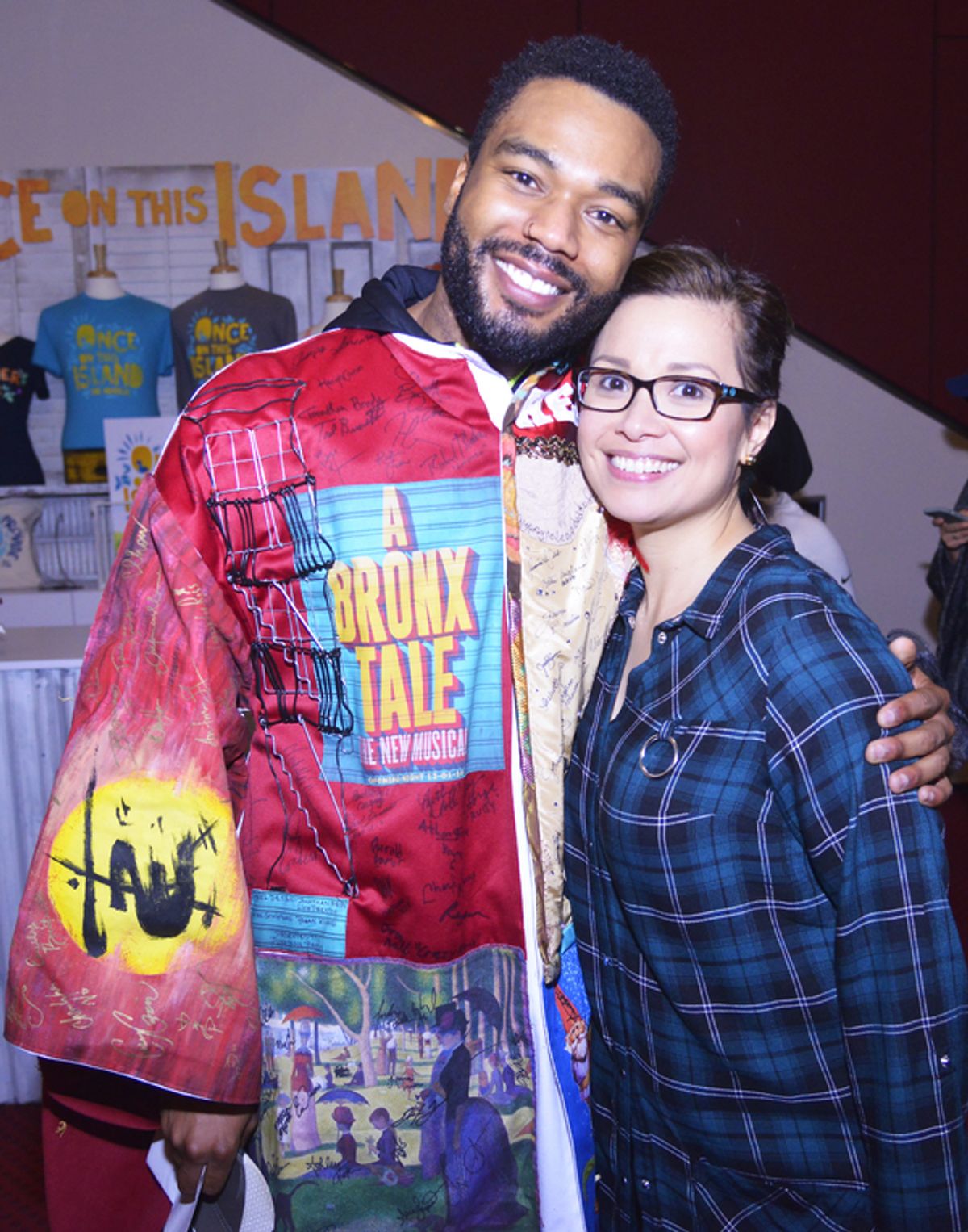 Grasan Kingsberry  and Lea Salonga at 