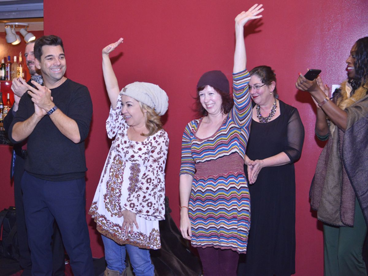 Actorsâ€™ Equity Association Councilors Jen Cody and Kirsten Wyatt at 