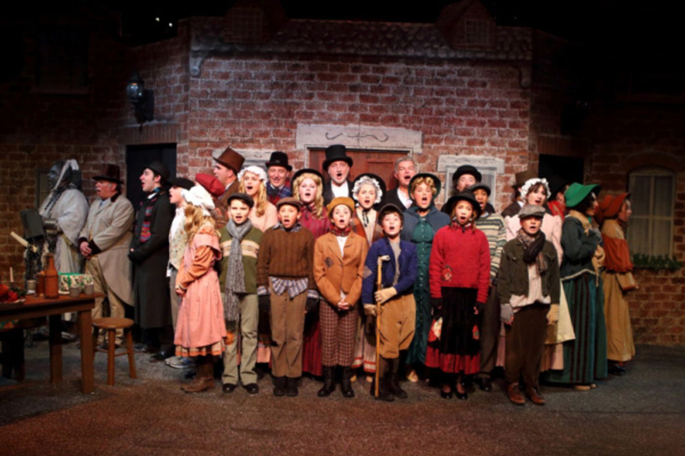 Photo Flash: First Look at MR. SCROOGE at Columbus Children's Theatre Photo Flash: First Look at MR. SCROOGE at Columbus Children's Theatre Image