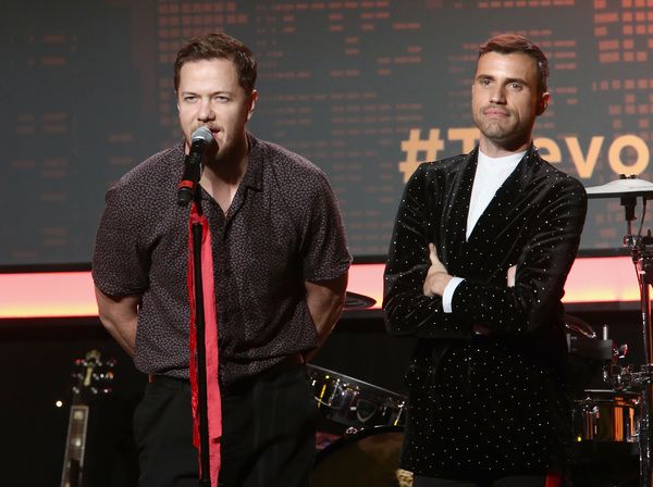 Dan Reynolds of Imagine Dragons and Tyler Glenn of Neon Trees Photo