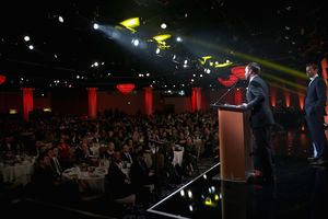 Honoree Tom Ford accepts the Hero Award Photo