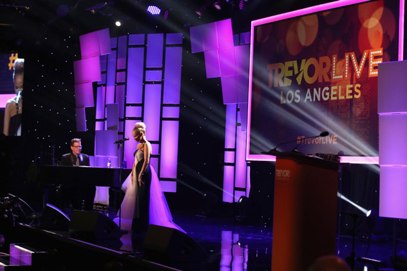 Photo Flash: Kristin Chenoweth, Tom Ford, Shoshana Bean, Carol Burnett and More at 2017 TrevorLIVE Gala  Image