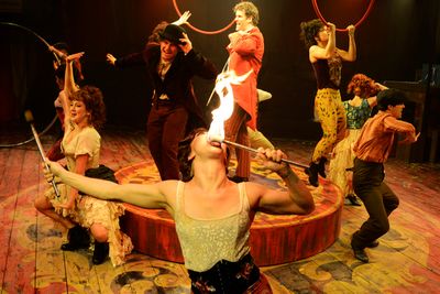 Marcus Brigstocke and company Photo
