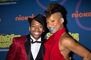 Oneika Phillips and guest @ BroadwayWorld Oneika Phillips and guest Photo