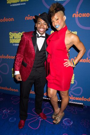 Oneika Phillips and guest @ BroadwayWorld Oneika Phillips and guest Photo