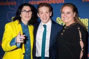 Tina Landau, Ethan Slater, Cyma Zarghami @ BroadwayWorld Tina Landau, Ethan Slater, Cyma Zarghami Photo