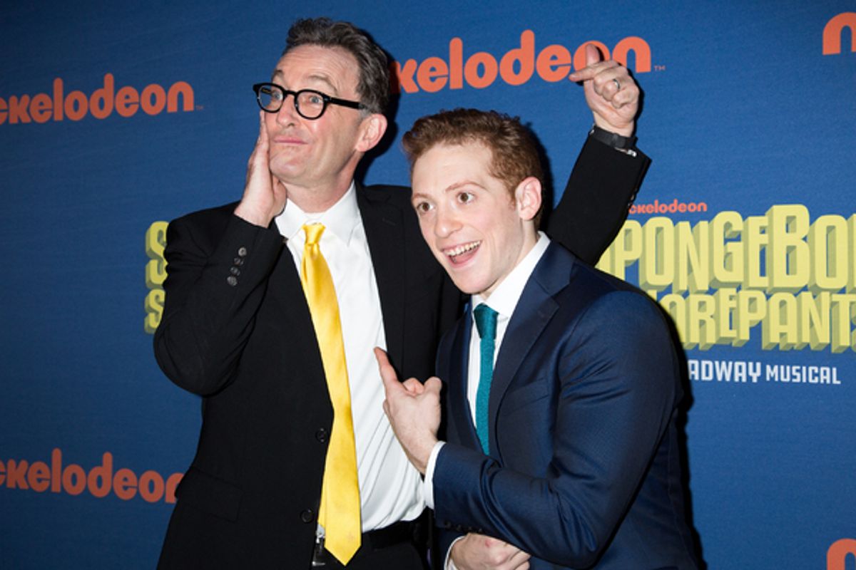 Tom Kenny, Ethan Slater at 