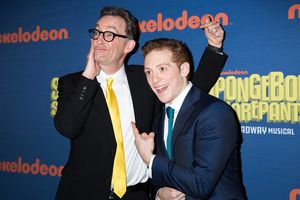 Tom Kenny, Ethan Slater @ BroadwayWorld Tom Kenny, Ethan Slater Photo