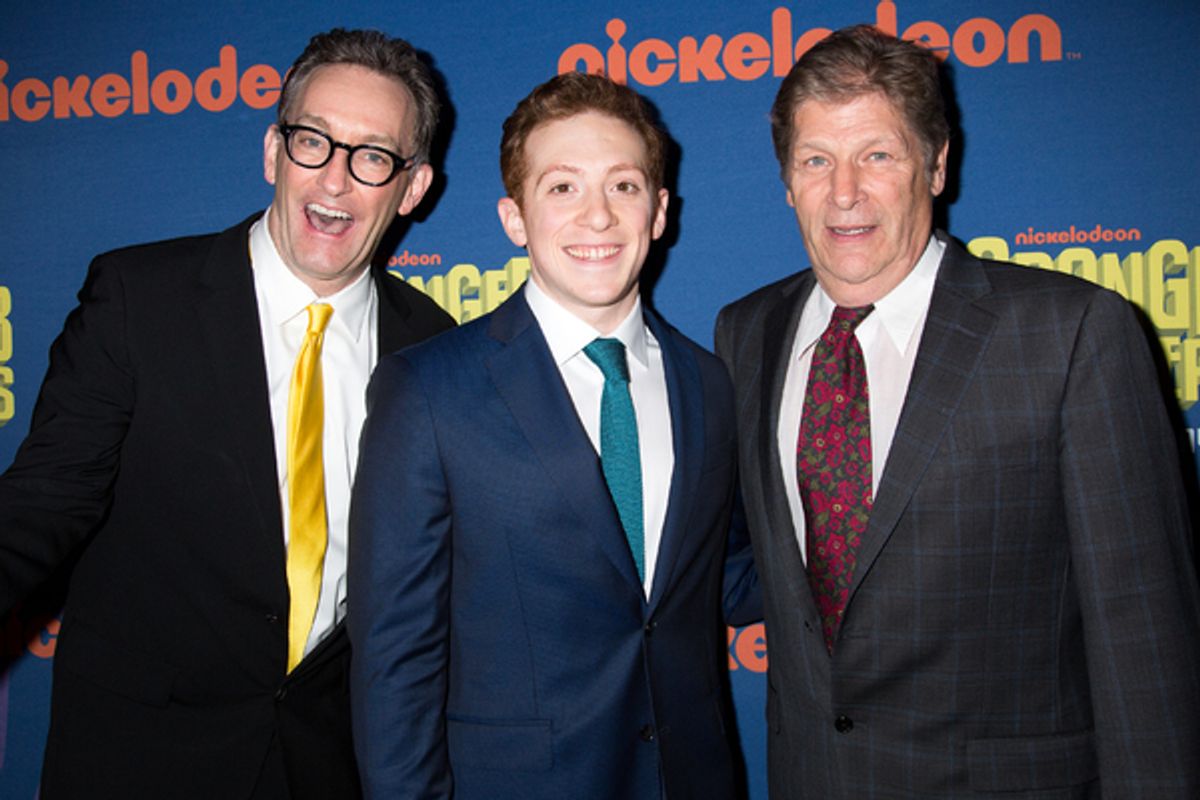 Tom Kenny, Ethan Slater, Andy Paley at 