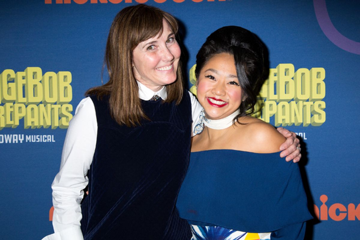 Jill Talley, Stephanie Hsu at 