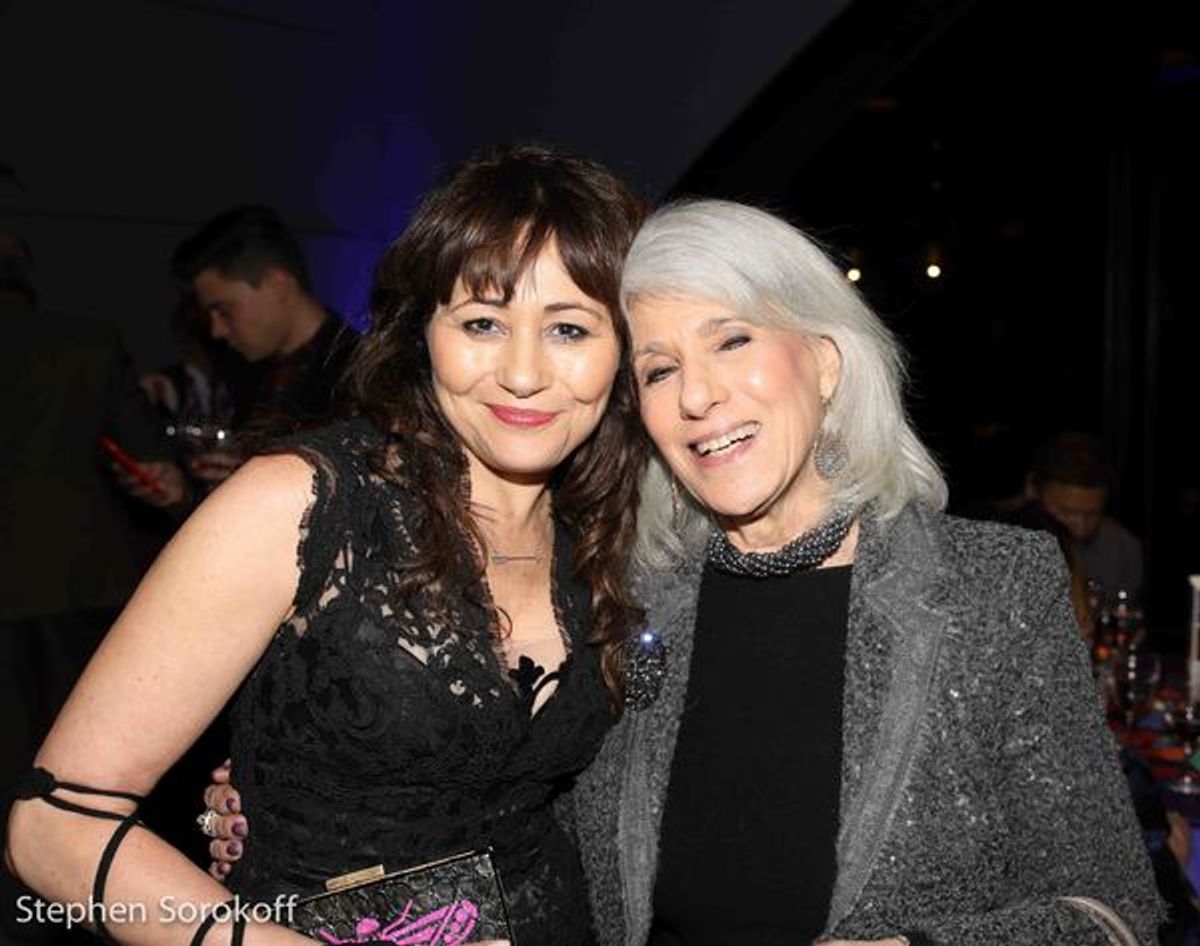 Frances Ruffelle & Jamie deRoy at 
