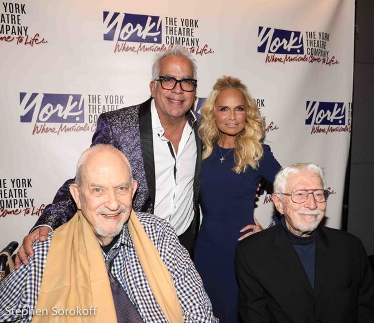 Richard Jay Alexander, Kristin Chenoweth, Harvey Schmidt, Tom Jones at 