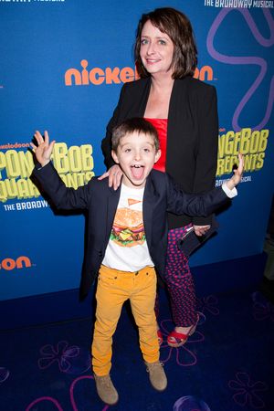 Rachel Dratch and her son @ BroadwayWorld Rachel Dratch and her son Photo