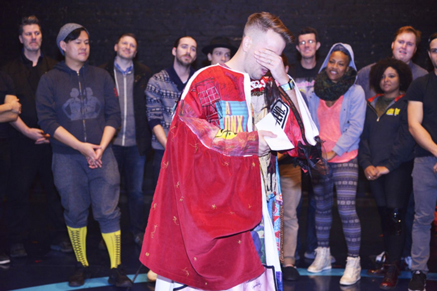Photo Flash: Curtis Holbrook Takes Home the Gypsy Robe for SPONGEBOB SQUAREPANTS!  Image
