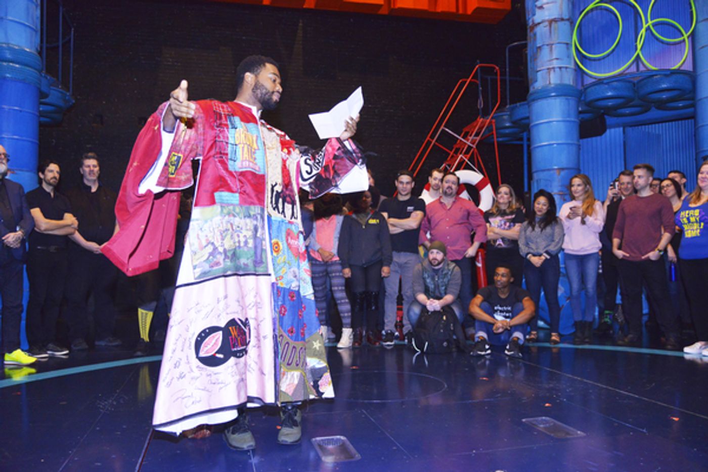 Photo Flash: Curtis Holbrook Takes Home the Gypsy Robe for SPONGEBOB SQUAREPANTS!  Image