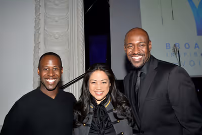 Marcus Paul James, Lisa Sun (Project Gravitas) and John Eric Parker Photo